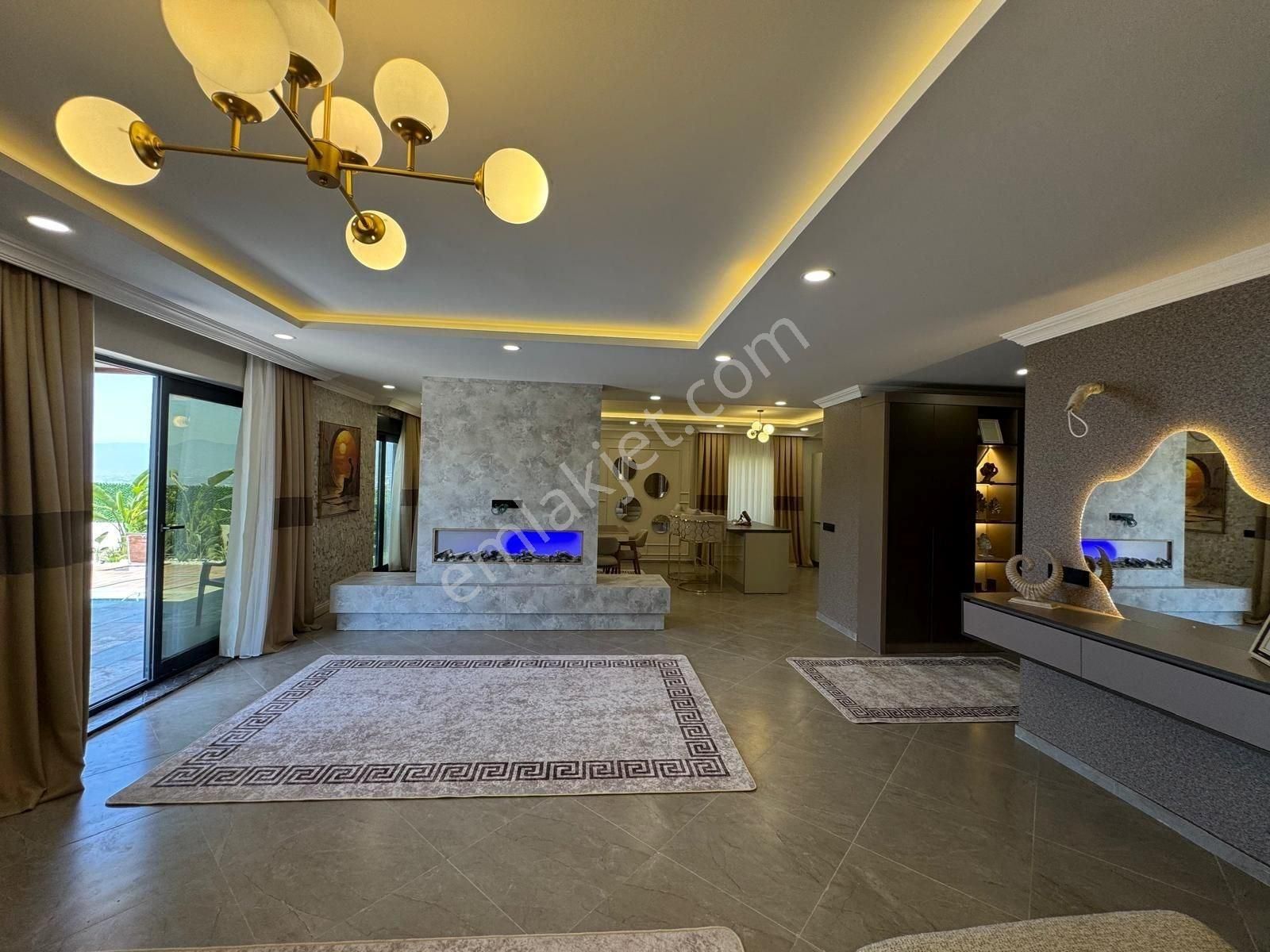 Alanya / Kargıcak – Panoramik Deniz Ve Kale Manzaralı Lüks 4+1 Özel Villa - Görsel 12