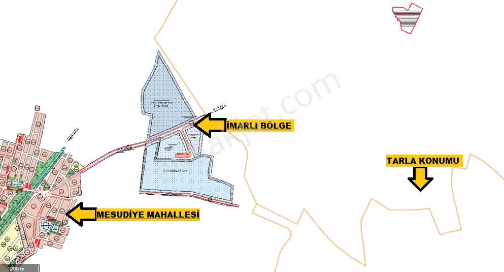 Miraç Emlaktan İnegöle 2km Mesafede Mükemmel Konumda Tarla - Görsel 3