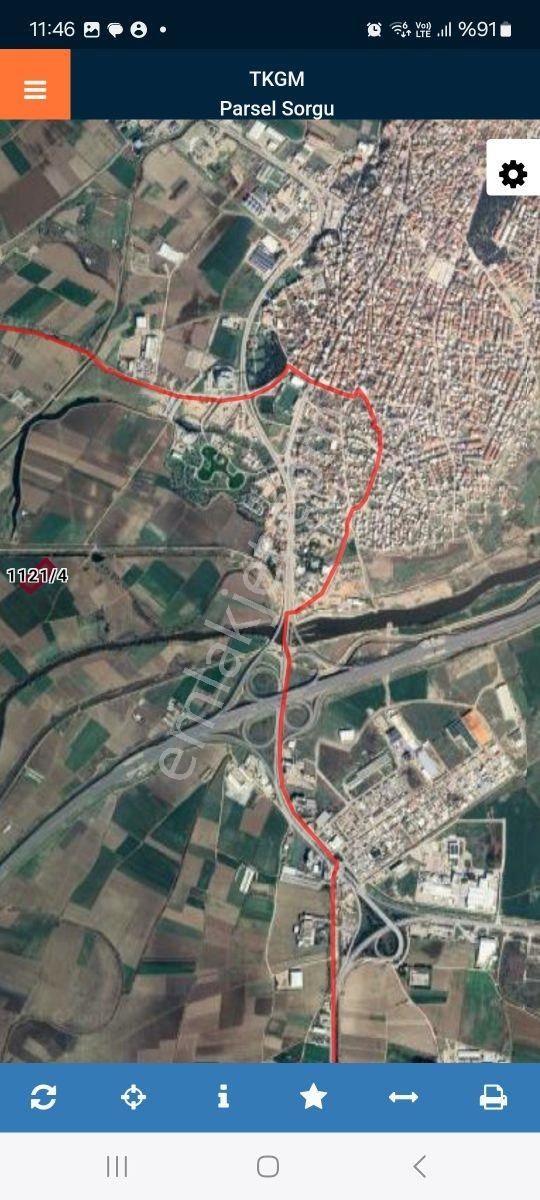 Karacabey Canbalı Mahallesinde Yola Cephe 12500 M2 Satılık Tarla - Görsel 4