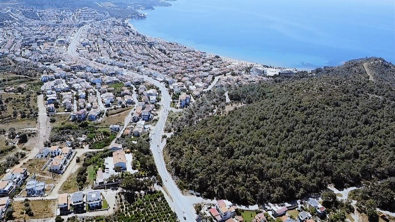 323m2 İmralı Arsa,özdere'nin En Sakin Yerinde,deniz Manzaralı