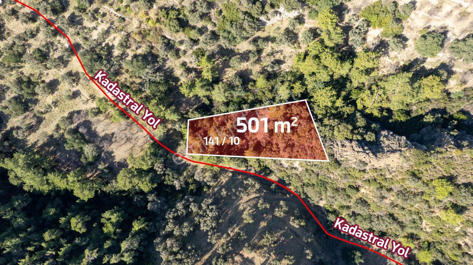 Datça Mesudiye'de Satılık 501m² Yatırım Değeri Yüksek Tarla - Görsel 3