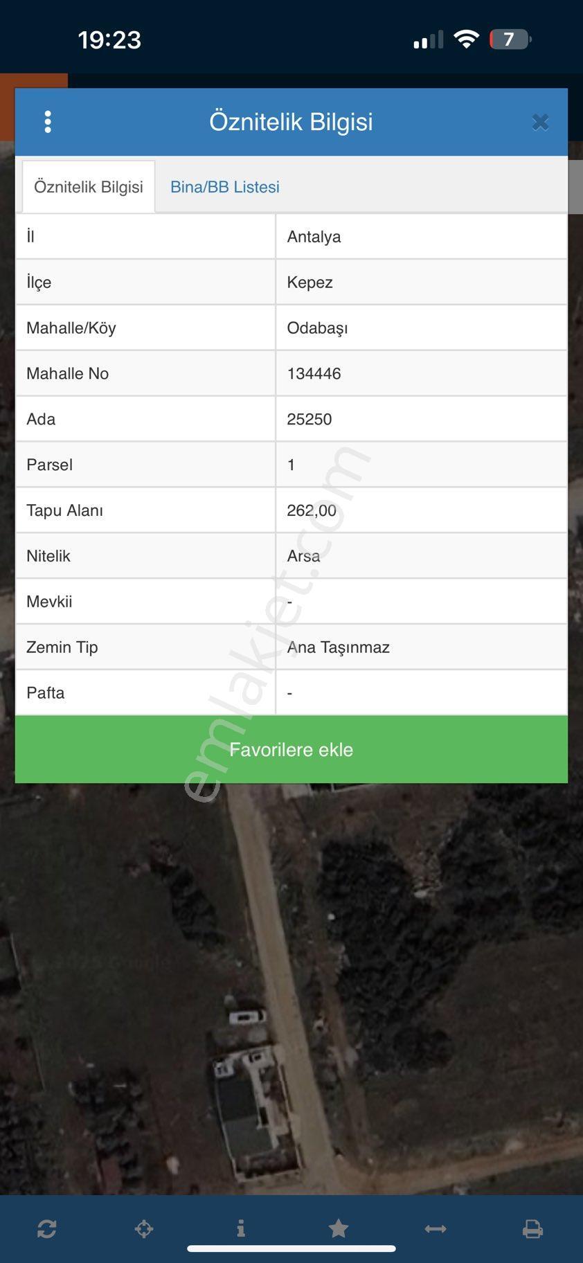 Sahibinden Odabaşında İmarlı 524 M2 Köşe Villa Arsası - Görsel 6