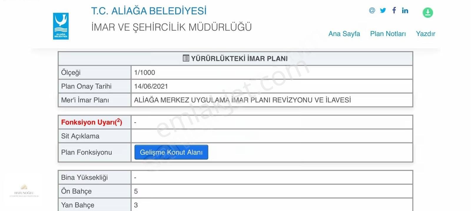 Hatunoğlu'ndan Satılık Güzelhisar Yolu'na 200 M Arsa - Görsel 6
