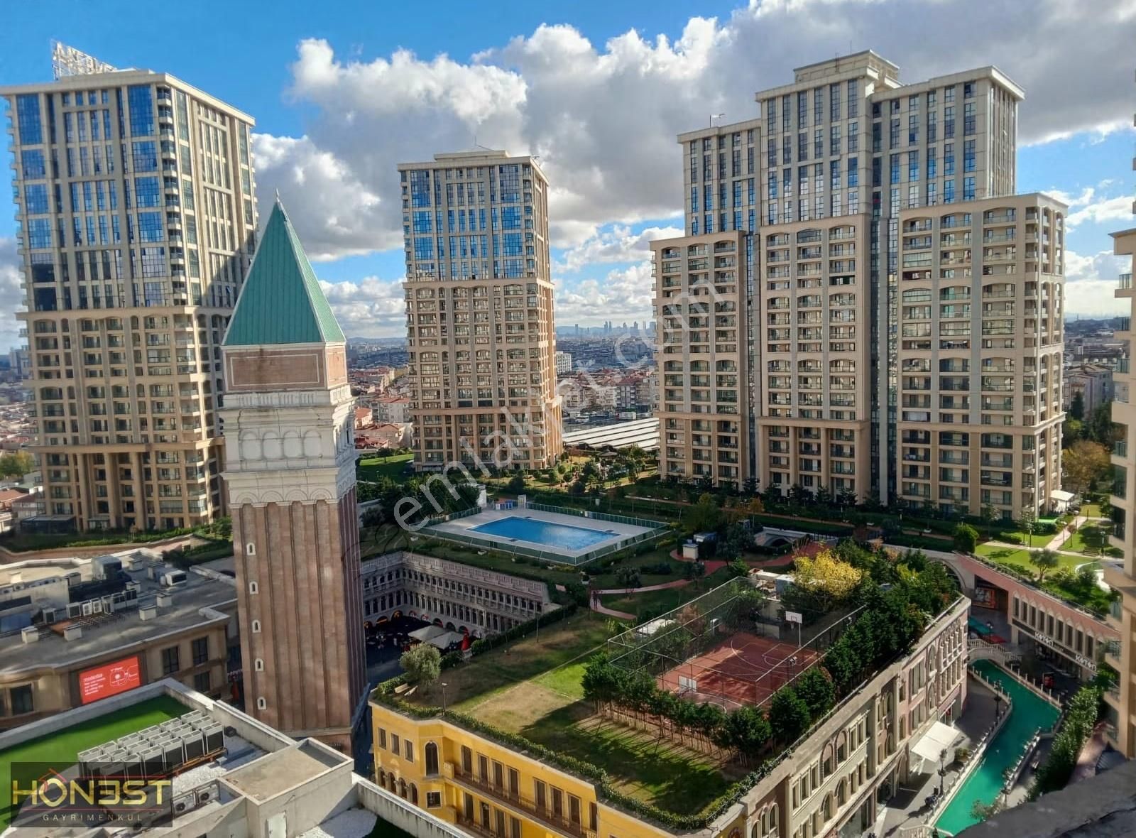 Venezia Mega'da Satılık 3+1 Boş Ful Balkonlu Oturuma Hazır Daire - Görsel 12