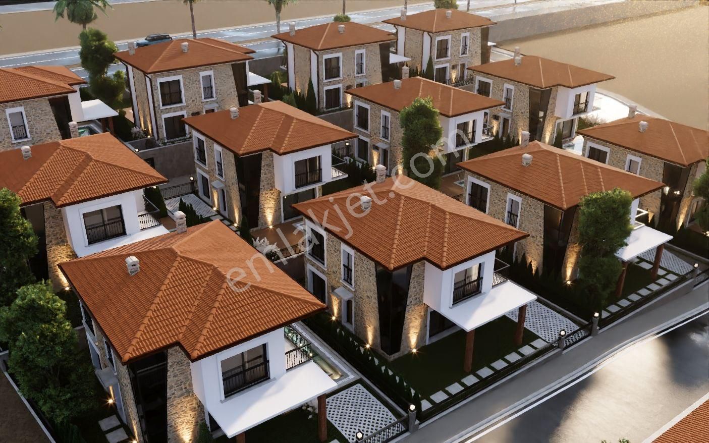 Güzelçamlı'da Projeden Özel Havuzlu 4+1 Satılık Villalar - Görsel 21