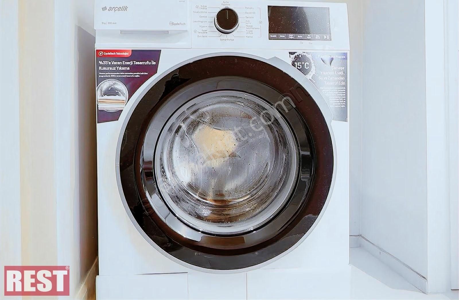 Seba Center Da Sıfır Tasarım Eşyalı Balkonlu Kiralık Daire - Görsel 23