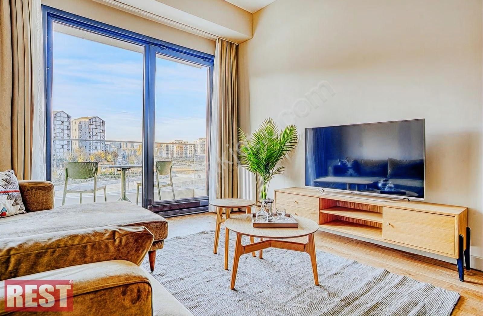 Seba Center Da Sıfır Tasarım Eşyalı Balkonlu Kiralık Daire - Görsel 12