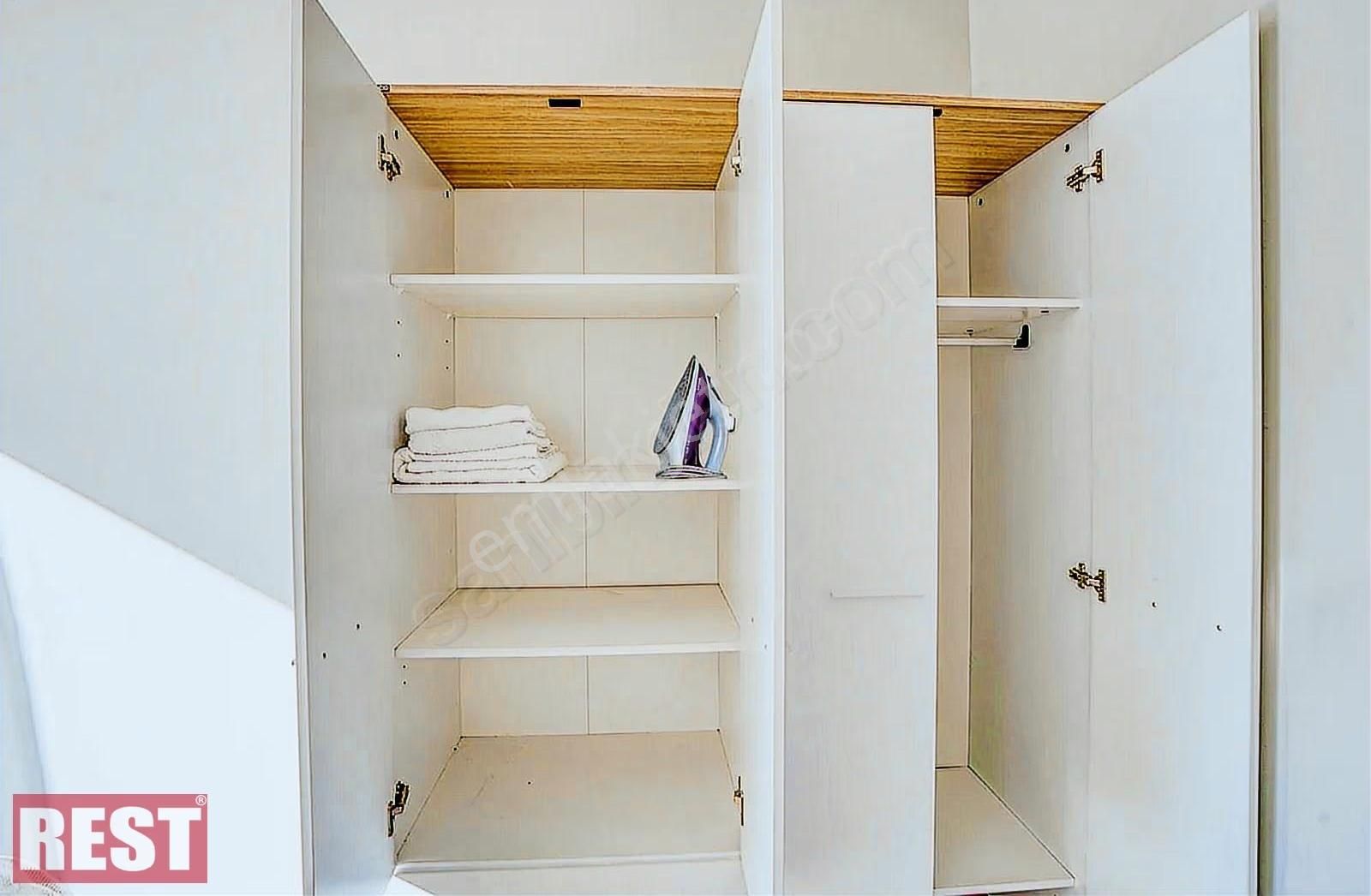 Seba Center Da Sıfır Tasarım Eşyalı Balkonlu Kiralık Daire - Görsel 18