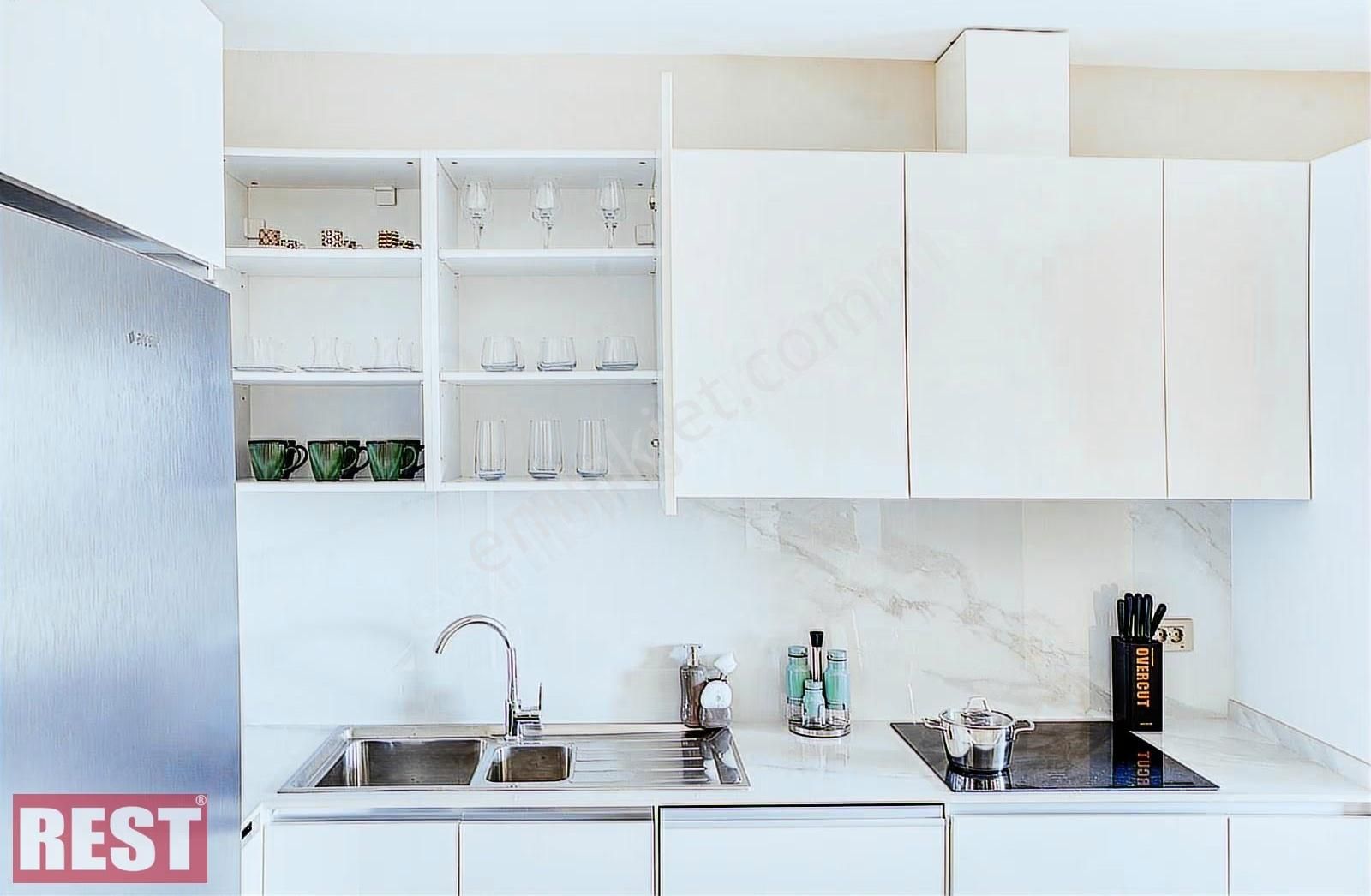 Seba Center Da Sıfır Tasarım Eşyalı Balkonlu Kiralık Daire - Görsel 16