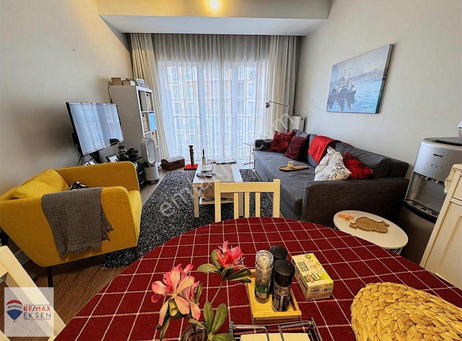 Sur Yapı Tılıa 2+1 Komple Eşyalı Kiralık Taşınmaya Hazır - Görsel 23