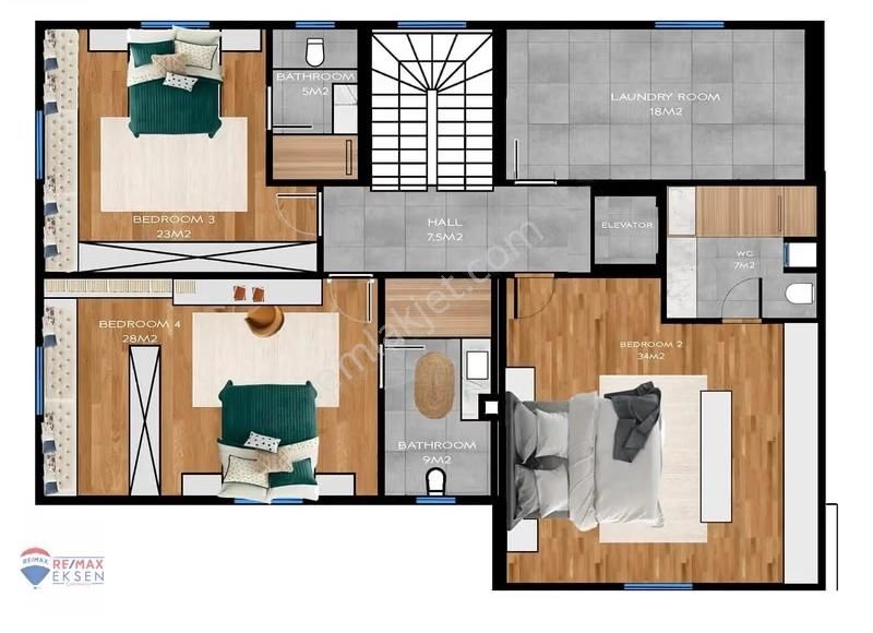 777 Ömerli, Çekmeköy'de Doğanın İçinde Satılık Lüks Villa 12+1 - Görsel 23