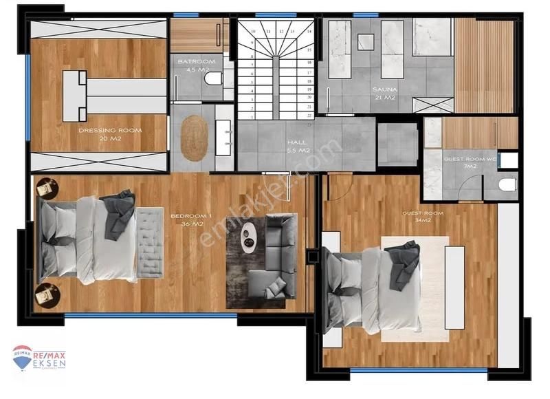 777 Ömerli, Çekmeköy'de Doğanın İçinde Satılık Lüks Villa 12+1 - Görsel 34