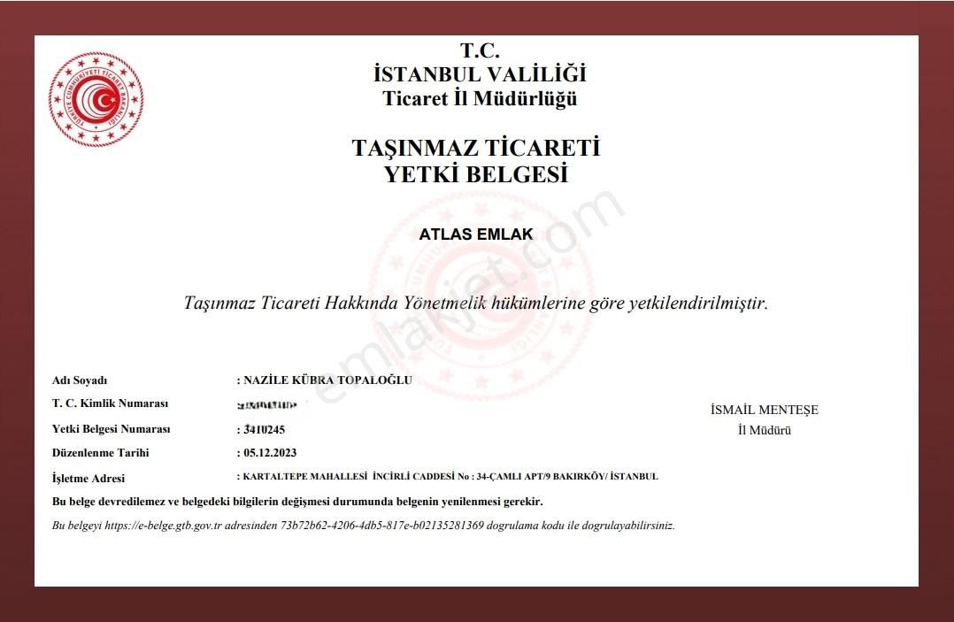Atlas'tan Çalışlar Yakını Sıfır 2+1 80m2 Kapalı Otoparklı Arakat - Görsel 5