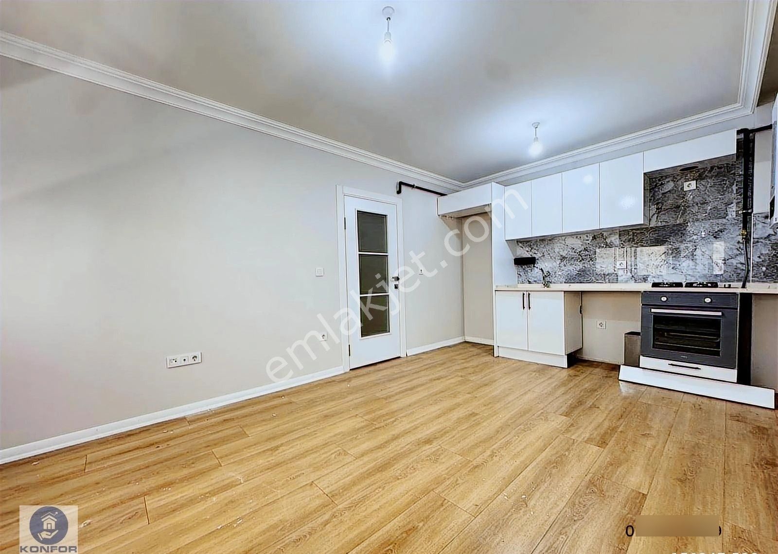 █ Konfor █ Minibüs Cad. 450 Metre, 1. Kat, Yeni Binada 1+1 - Görsel 25