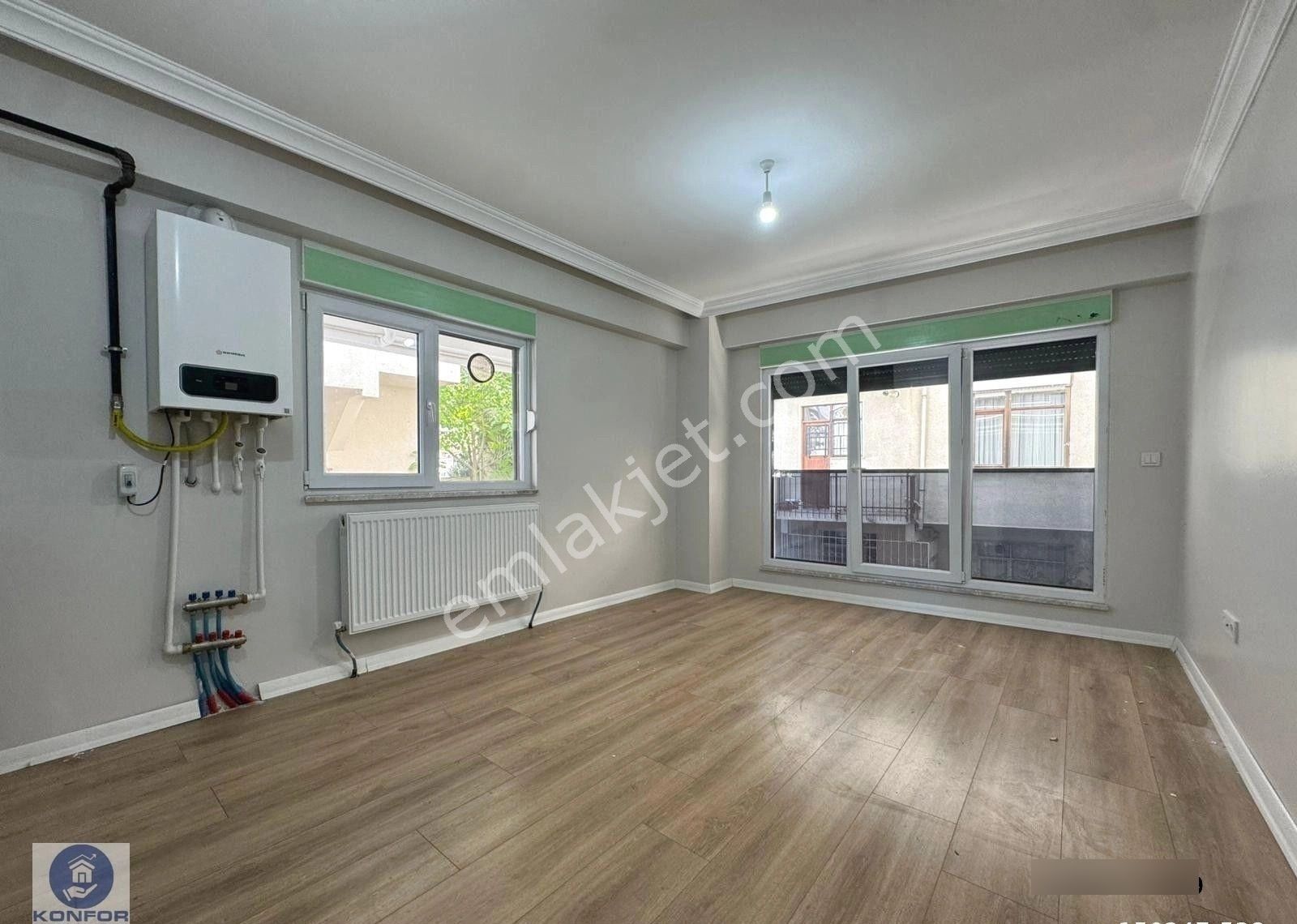 █ Konfor █ Minibüs Cad. 450 Metre, 1. Kat, Yeni Binada 1+1 - Görsel 7