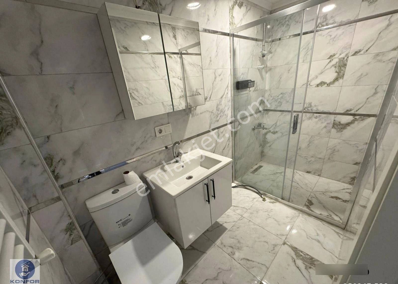 █ Konfor █ Minibüs Cad. 450 Metre, 1. Kat, Yeni Binada 1+1 - Görsel 17