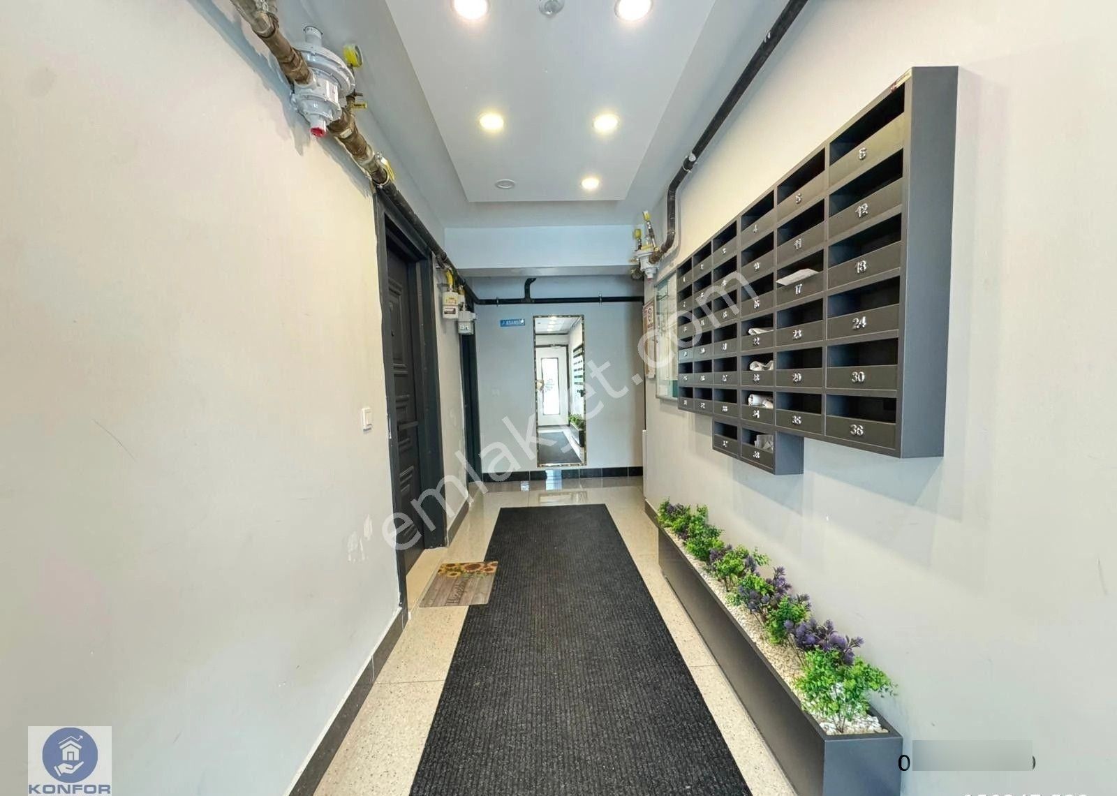 █ Konfor █ Minibüs Cad. 450 Metre, 1. Kat, Yeni Binada 1+1 - Görsel 30