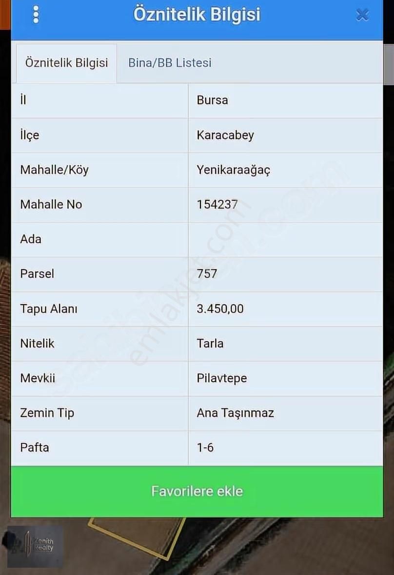Yenikaraağaç Mahallesinde Yatırımlık 3450m2 Satılık Arazi