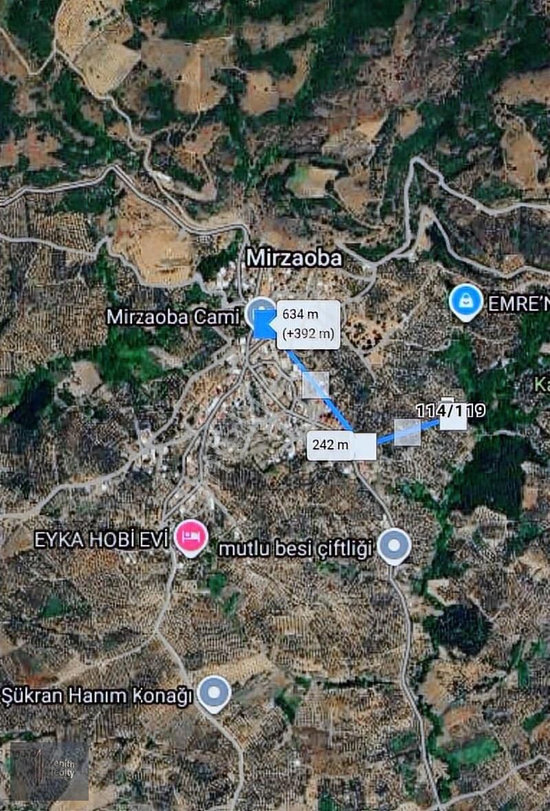 Mudanya Mirzaoba Mahallesinde 1105m2 Satılık Zeytinlik - Görsel 14