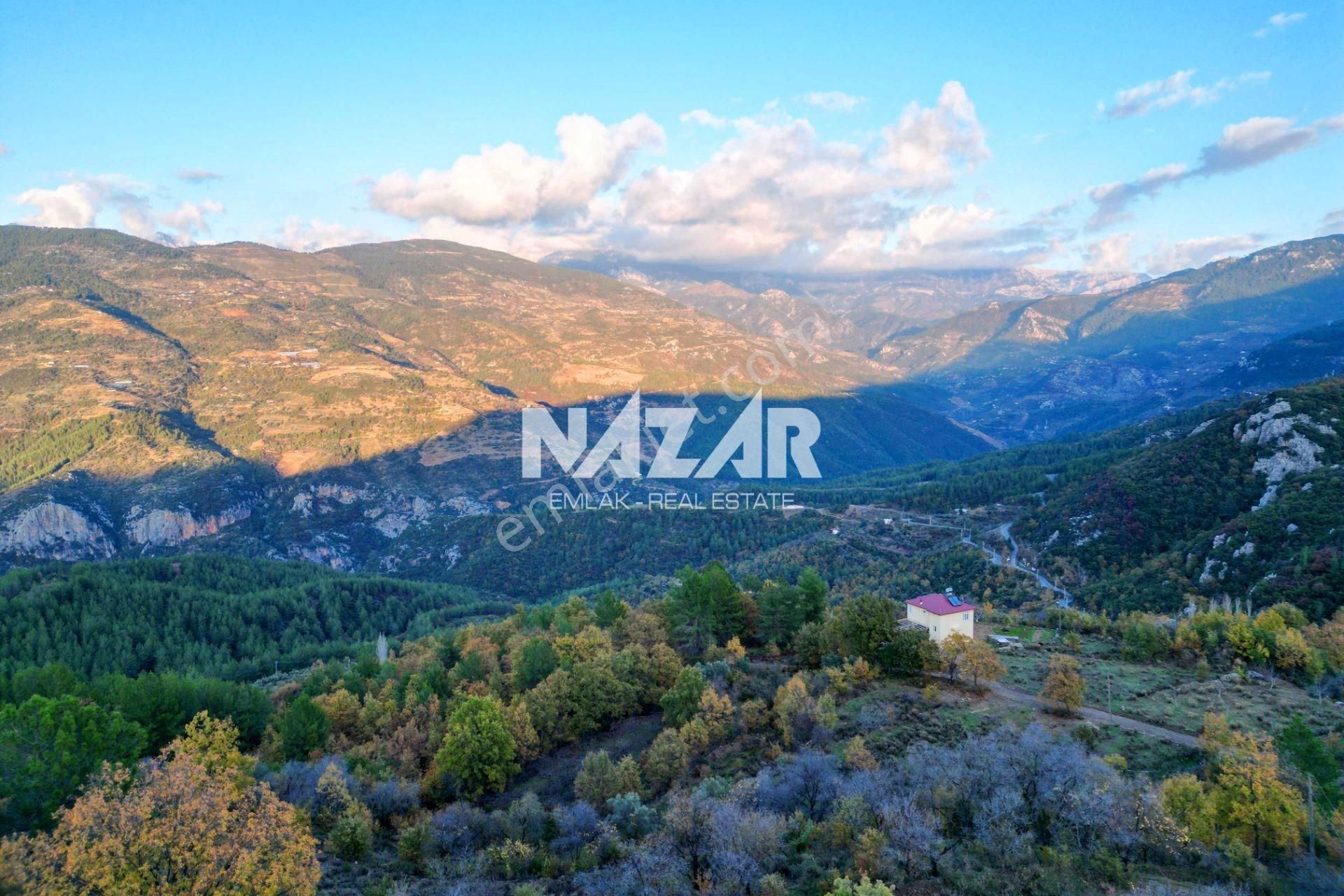 Gazipaşa Çile’de Satılık 37.085 M² Tarla Ve Taş Ev - Görsel 16