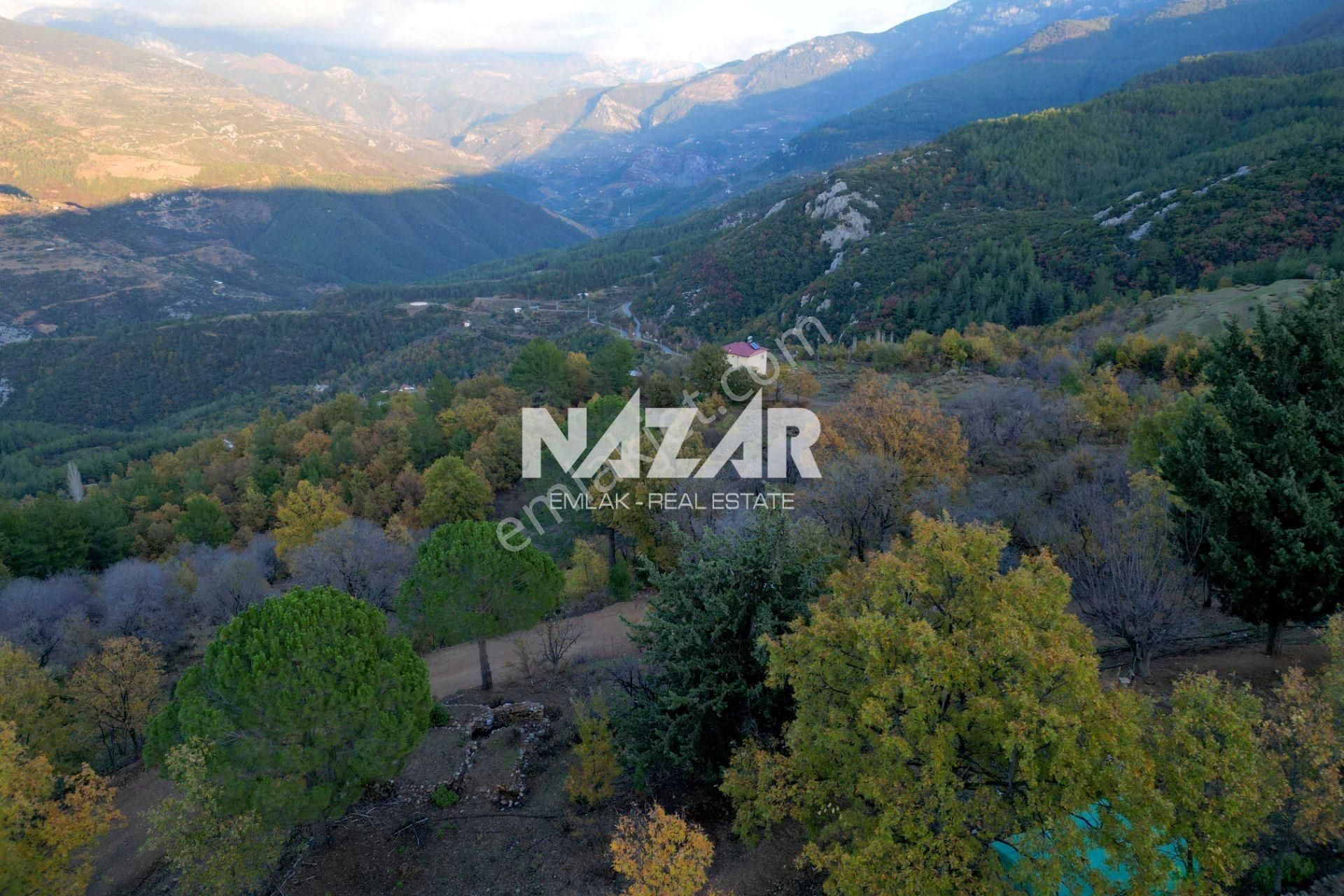 Gazipaşa Çile’de Satılık 37.085 M² Tarla Ve Taş Ev - Görsel 15