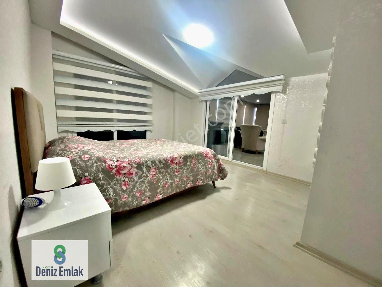 Denizden Akçayda Öncephe Geniş Çift Kapalı Teraslı Satılık 4+1 Dubleks Daire. - Görsel 29