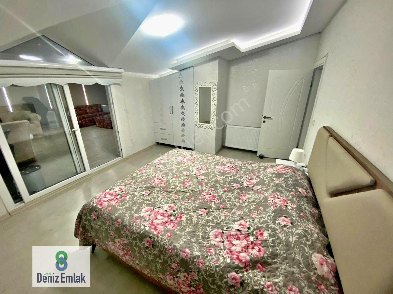 Denizden Akçayda Öncephe Geniş Çift Kapalı Teraslı Satılık 4+1 Dubleks Daire. - Görsel 27