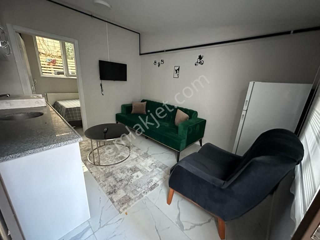 1+1 Eşyalı Satılık Apartiçinde 10.000 Tl Kiracısı Vardır.2 Yıllık Müstakil Bina - Görsel 9