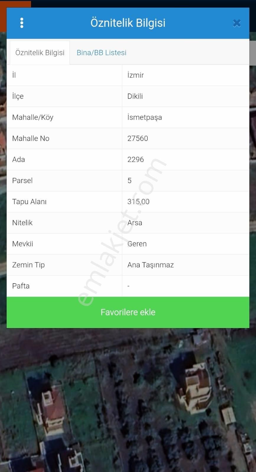 Dikili Ümmetoğlu'ndan Villa İmarlı Arsa Denize 650 Metre - Görsel 3