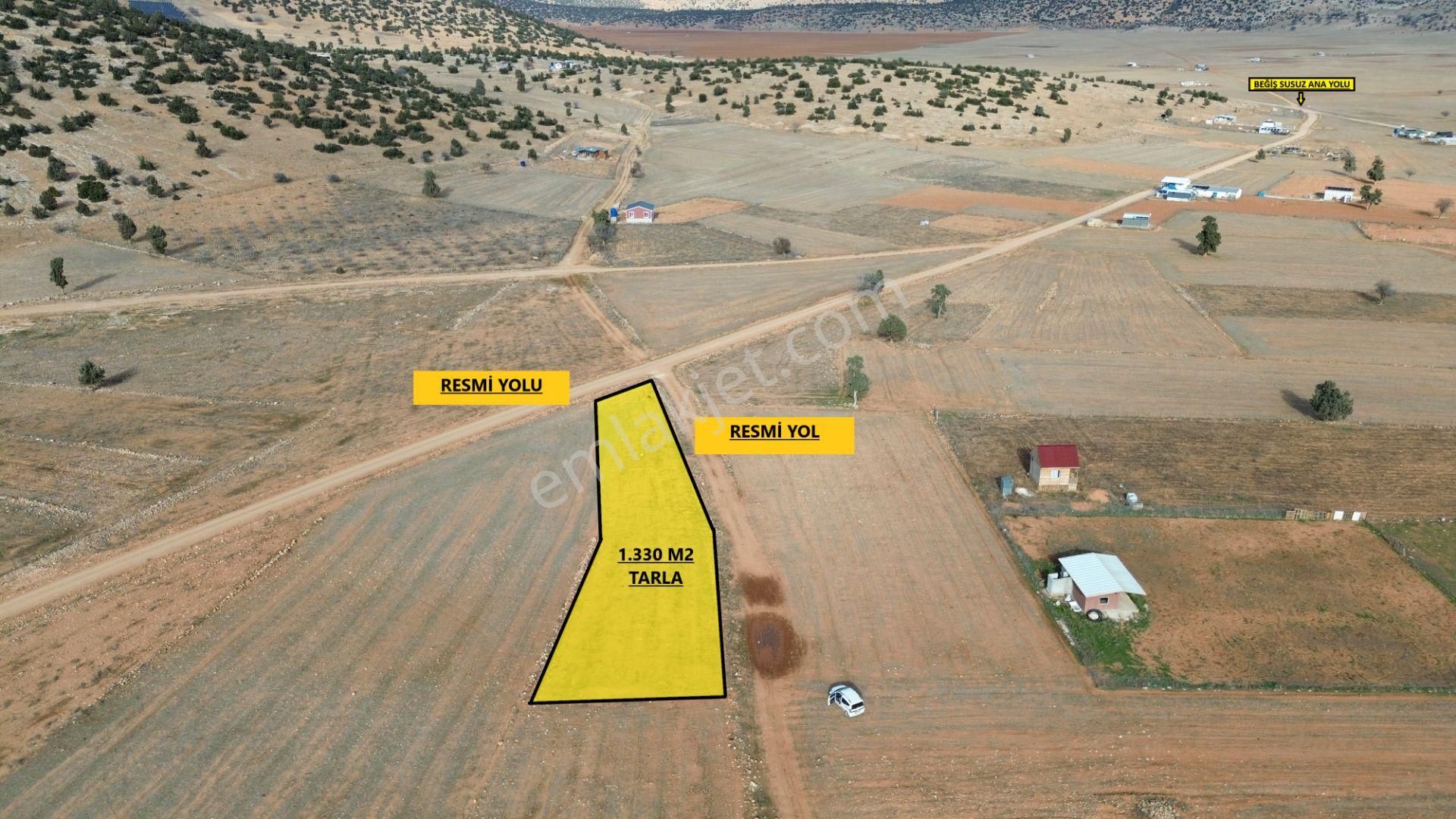 Antalya - Korkuteli Avdan Susuz Mah. Toplam 1.330 M2 Tarla
