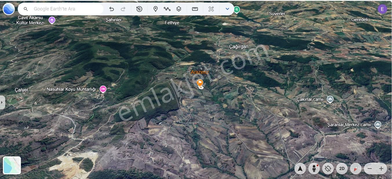 Kocaeli İzmit Bulduk'ta 3263 M2 Satılık Tarla - Görsel 6