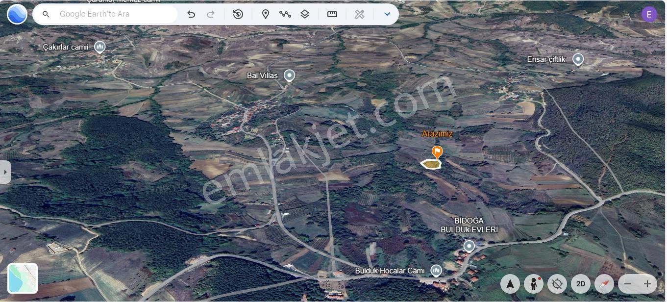 Kocaeli İzmit Bulduk'ta 3263 M2 Satılık Tarla - Görsel 8