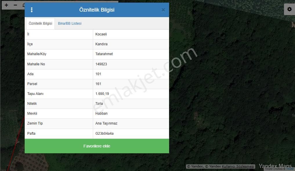 Kandıra Tatarahmet’te Ormanın Kalbinde 1.690 M² Doğa Harikası
