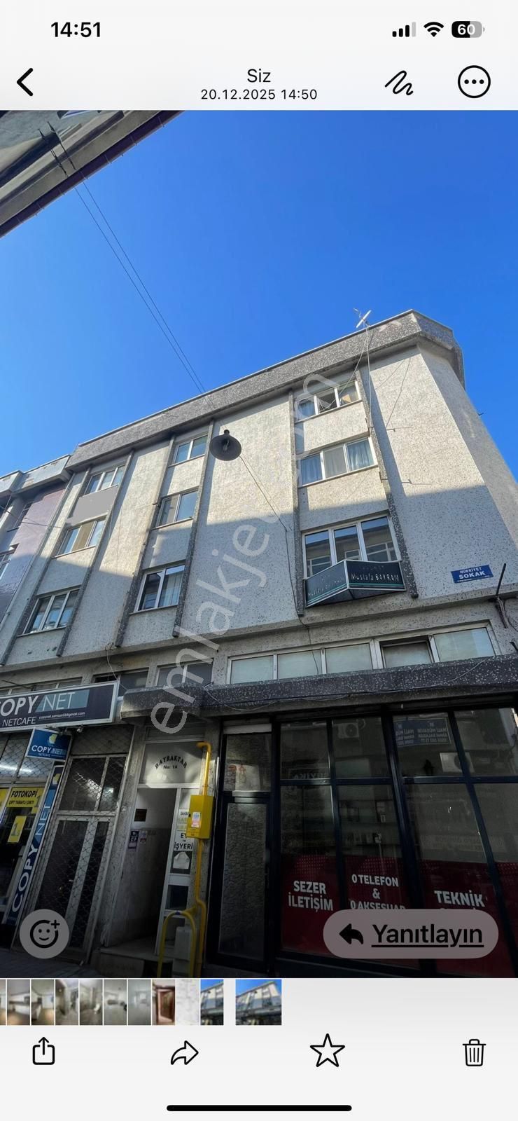 Eski Adliye Civarı Temiz Satılık Daire - Görsel 3