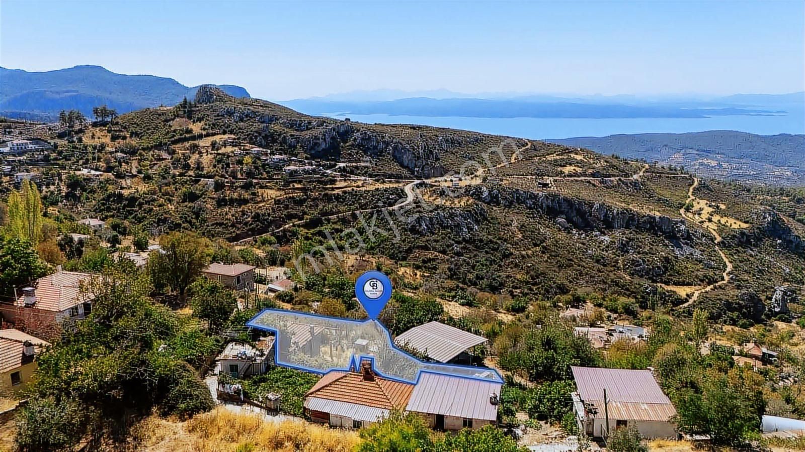 Cb Marina'dan Zeytinköy'de Akbük'e 5 Dk Satılık "ev Ve Tarla"