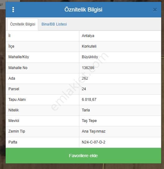 Antalya Korkuteli Büyük Köy Mah. Toplam 6.000 M2 Tarla - Görsel 24