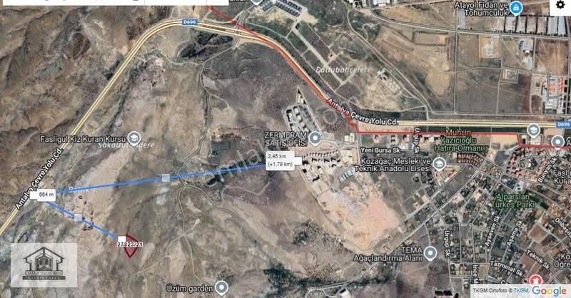 Talha Tozduman'dan Zer Meram Üstünde Y. Açılacak Çevre Yolu Yanı - Görsel 2