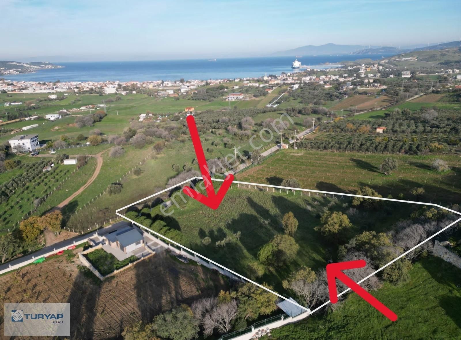 Fırsatt Kozbeyli'de Yatırımlık Deniz Manzaralı Tarla - Görsel 2