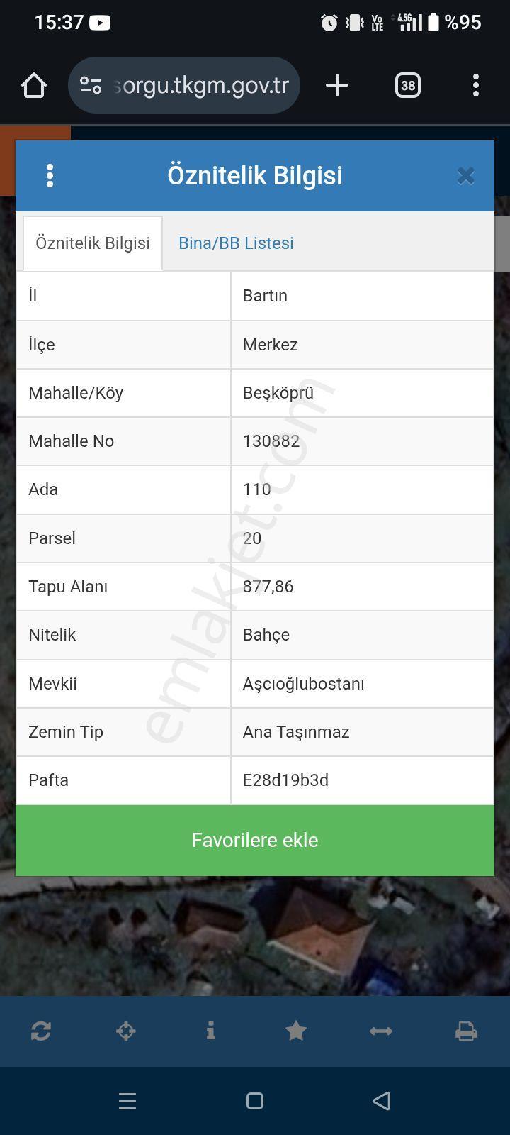 Bartın Merkez Beşköprü Köyünde 2 Kat İmarli - Görsel 2