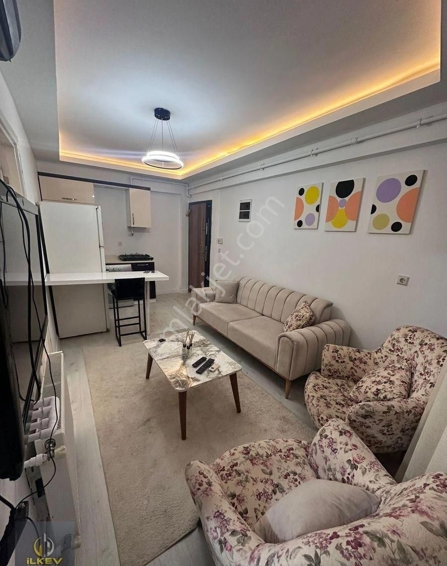 İlkev'den Kuruçeşme Mahallesinde/eşyalı/klimalı/satılık 1+1! - Görsel 3