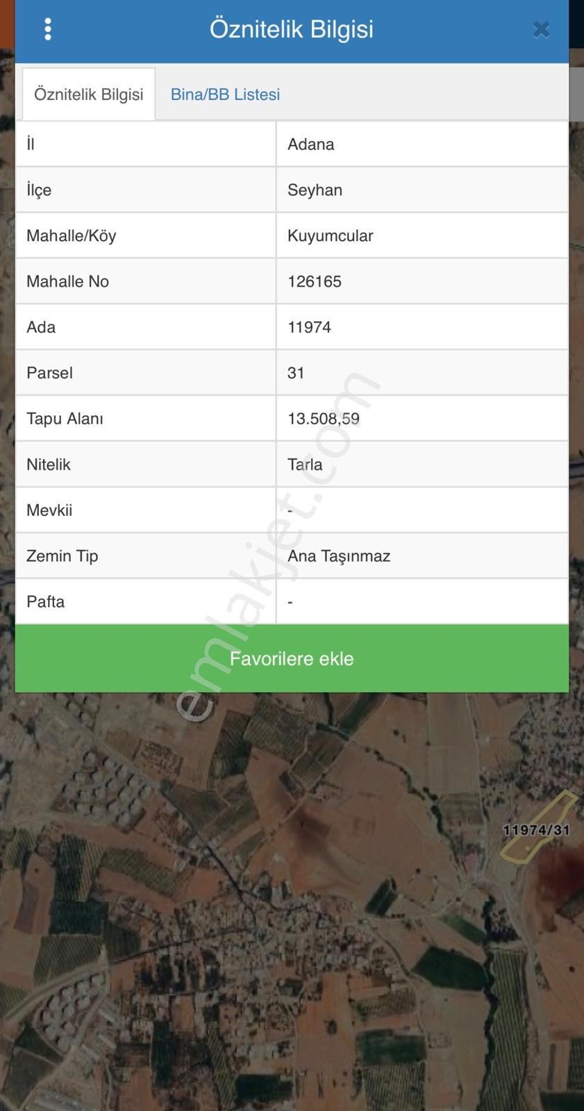 Kuyumcular Toki Yakını 614 M2 Satılık Yatırımlık Hisseli Arsa - Görsel 3
