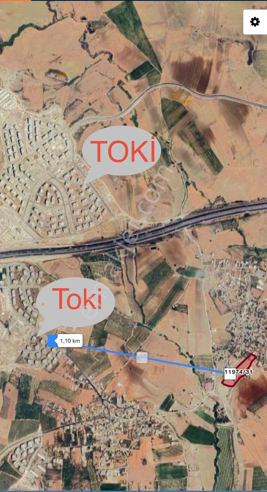 Kuyumcular Toki Yakını 614 M2 Satılık Yatırımlık Hisseli Arsa