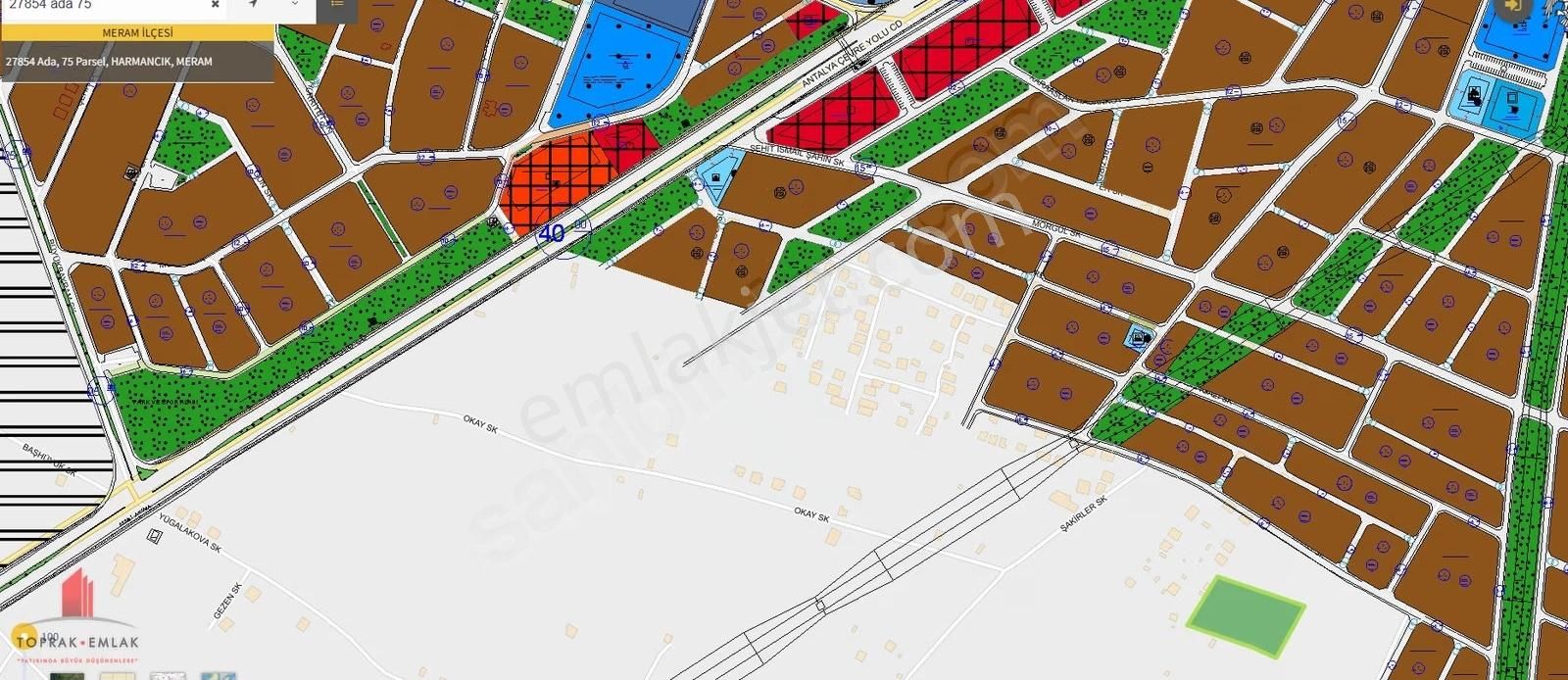 Harmancıkta İmarın Bitişiğinde 6676m2 Harika Bir Satılık Tarla - Görsel 3