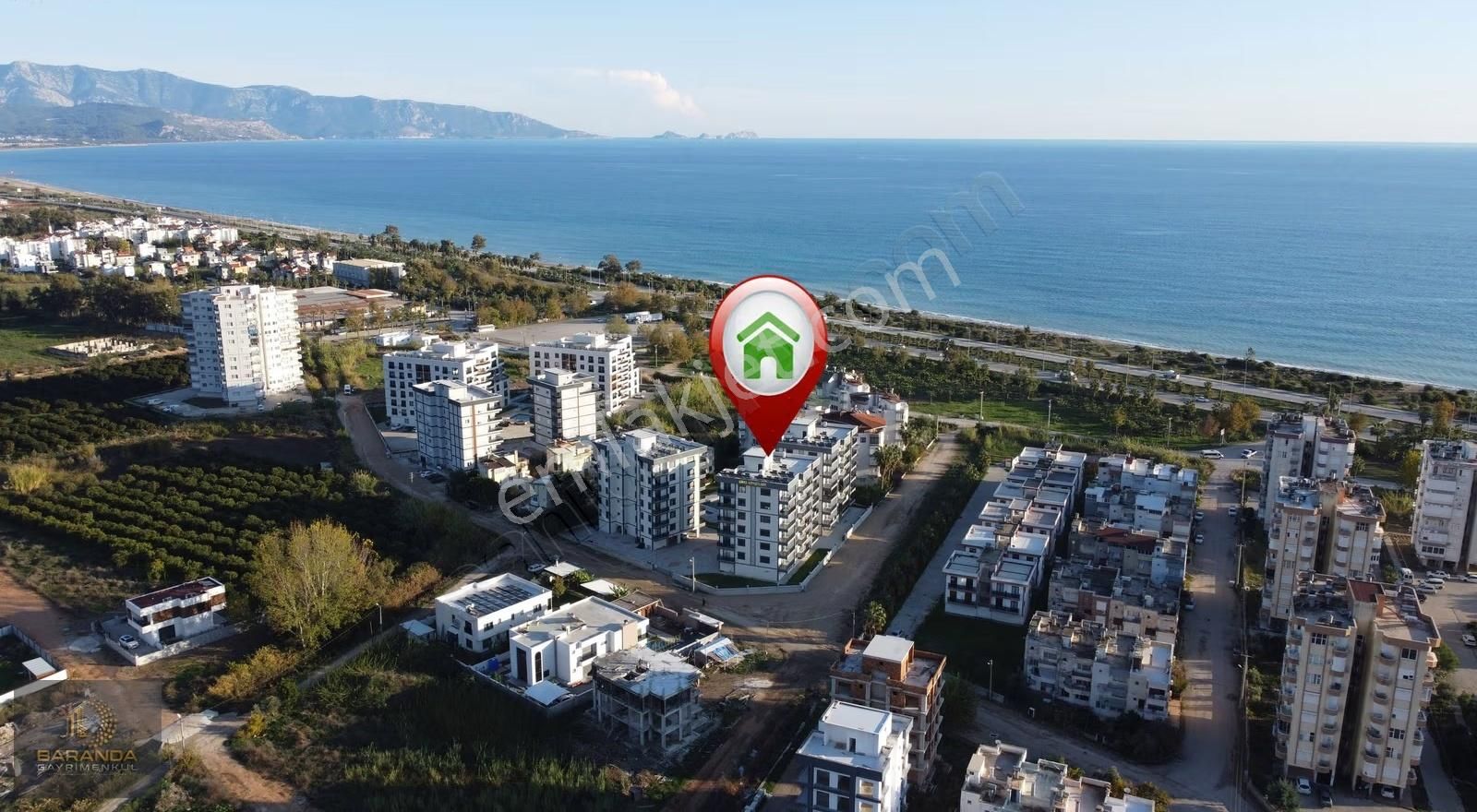 Hasyurt Mah. Deniz Manzaralı Yüzme Havuzlu Satılık 2+1 Daire