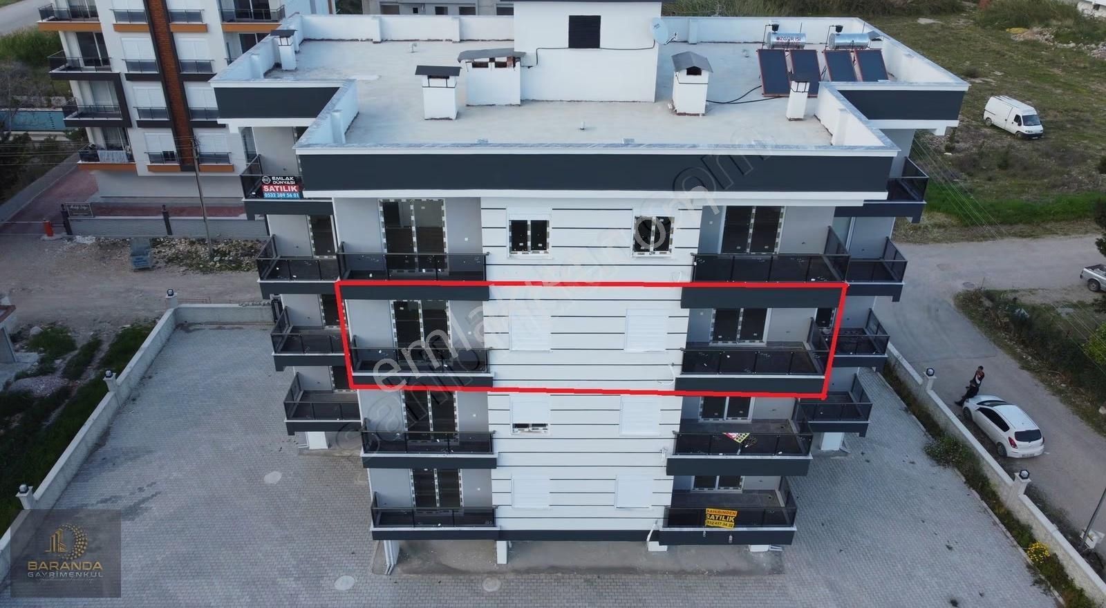 Finike Kum Mah. Geniş Kullanışlı 2+1 Daire - Görsel 21