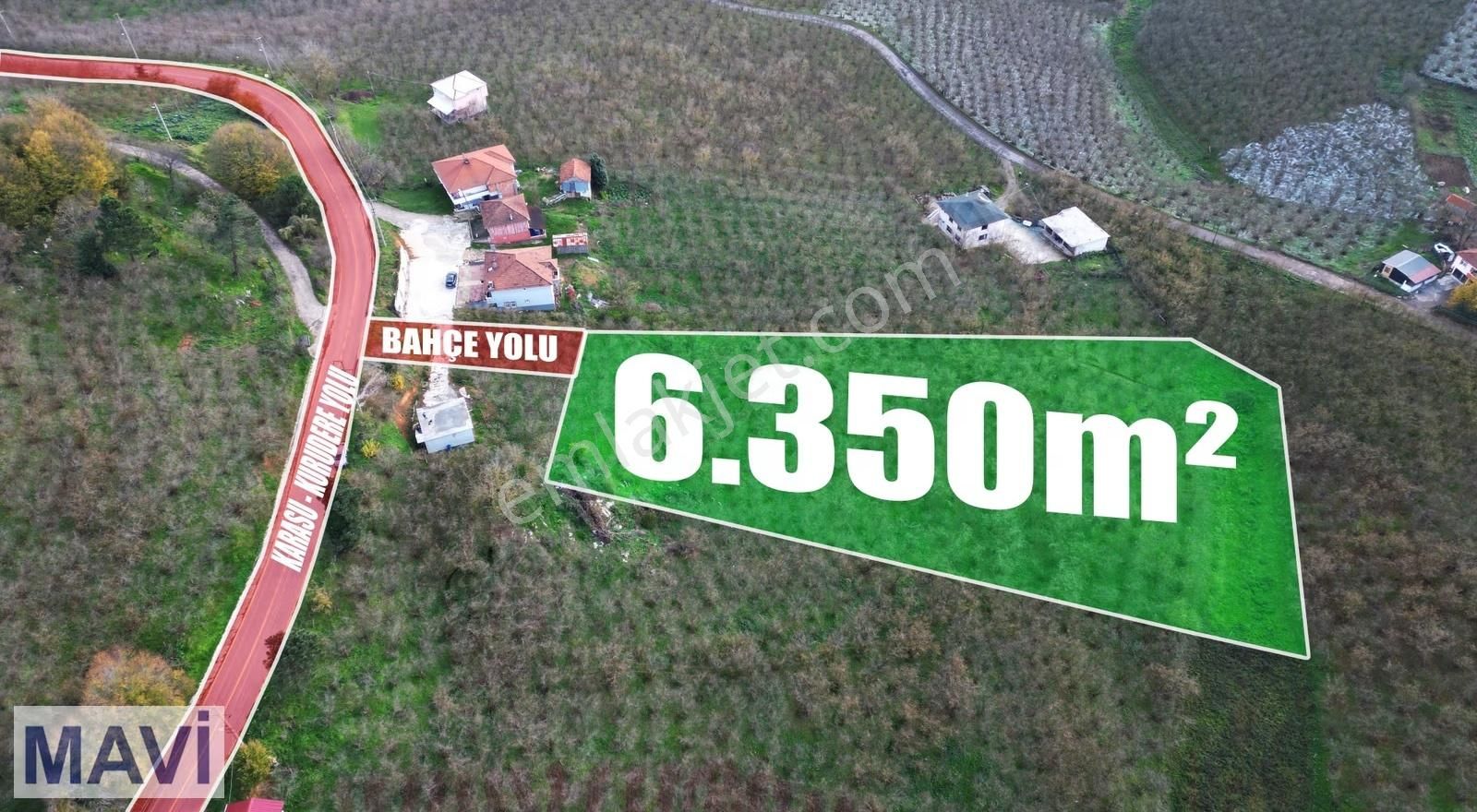 Remax Mustafa Öz 6.350m² Kurudere Merkezde Karasu Yoluna Cepheli - Görsel 11
