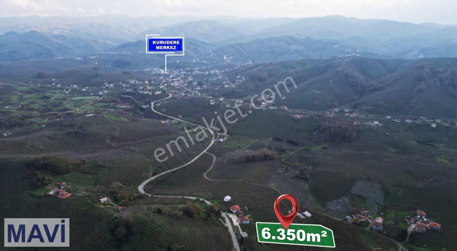 Remax Mustafa Öz 6.350m² Kurudere Merkezde Karasu Yoluna Cepheli - Görsel 5