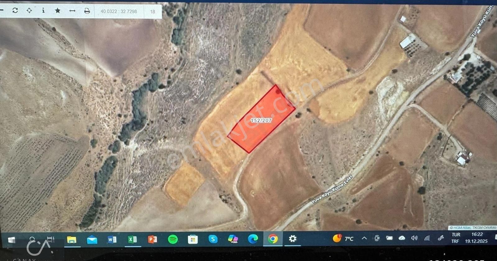 Yenimahalle Yuva Köy Toplam 2.343 M² Parselde 235 M² Hisse Satılık - Görsel 3