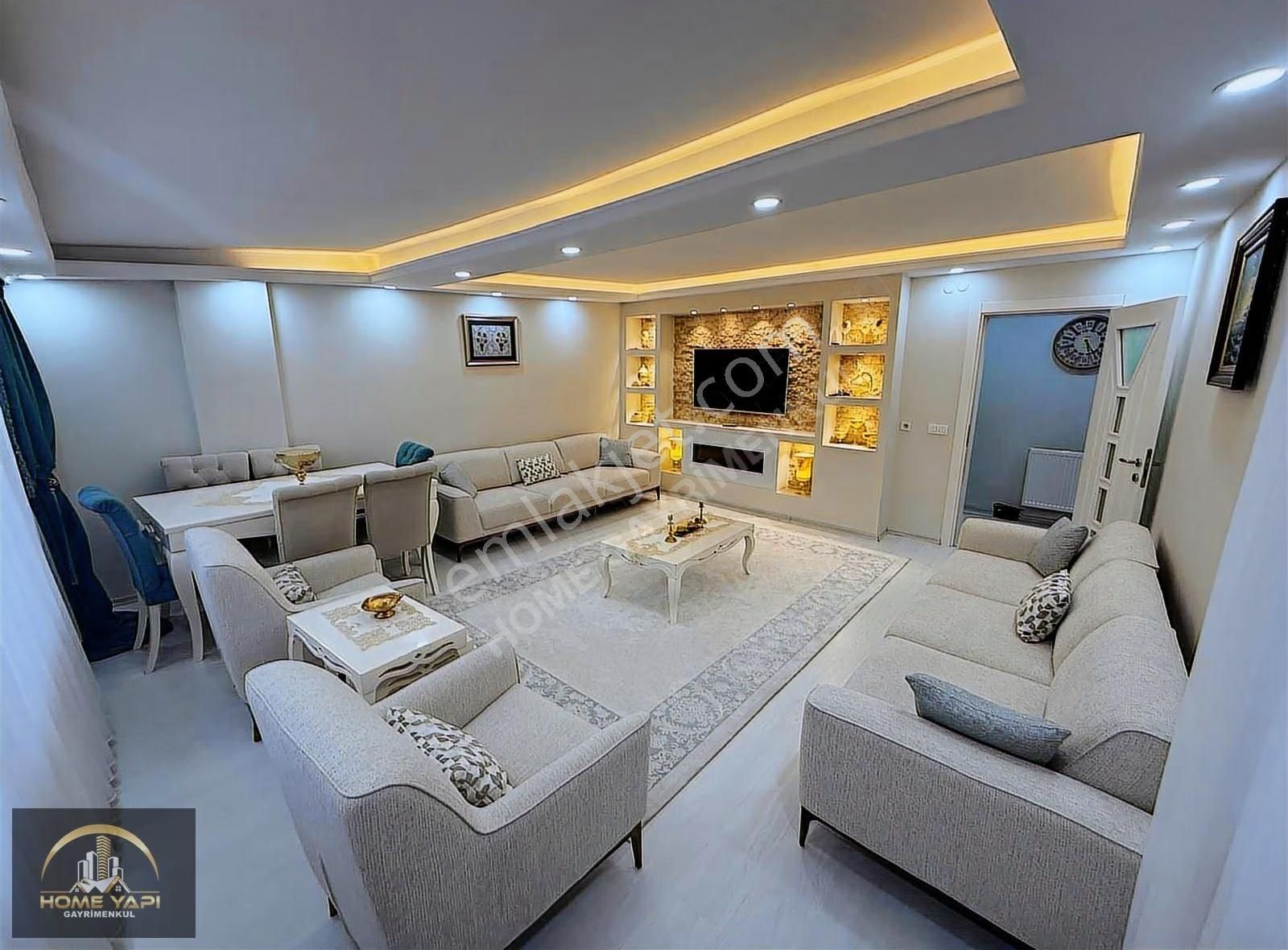 Home'dan 50.yıl Mah Ebeveyn Banyolu 2+1 120m² Lüx Satılık Daire. - Görsel 14