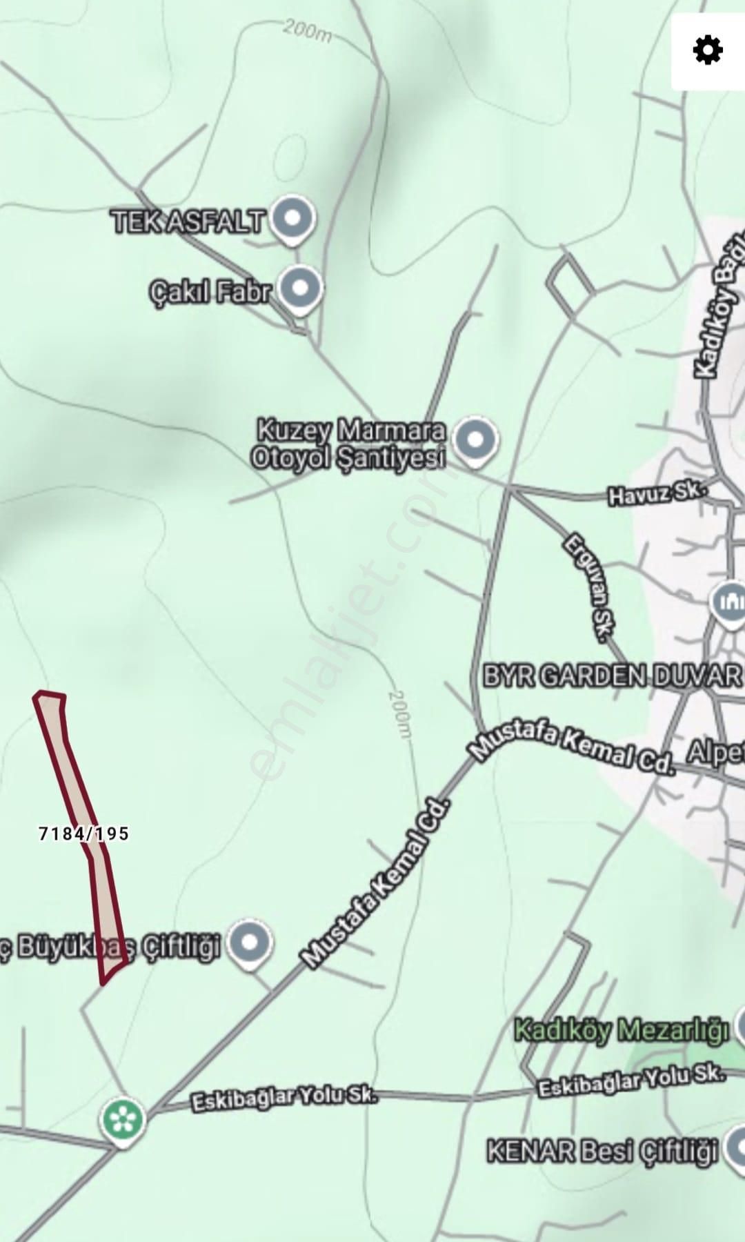 Remax Necati Kurt/ Silivri Kadıköy Fabrikalar Bölgesinde 2400 M² - Görsel 10